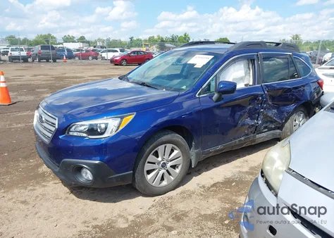 2017 Subaru Outback 2.5I Premium из США, поврежденный, VIN 4S4BSACC6H3440065